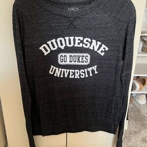 Duquesne University Dark Gray Long Sleeve